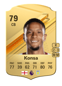Ezri Konsa Rare 79 OVR