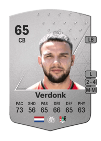 Calvin Verdonk Common 65 OVR