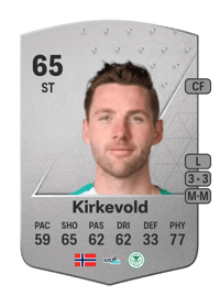 Pål Alexander Kirkevold Common 65 OVR