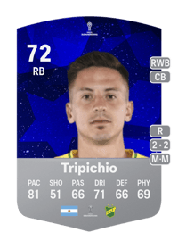 Nicolás Tripichio CONMEBOL Sudamericana 72 OVR