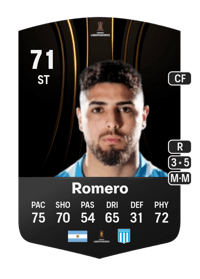 Maximiliano Romero CONMEBOL Libertadores 71 OVR
