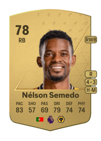 Nélson Semedo Common 78 OVR