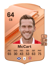 Jamie McCart Rare 64 OVR