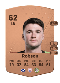 Jamie Robson Common 62 OVR