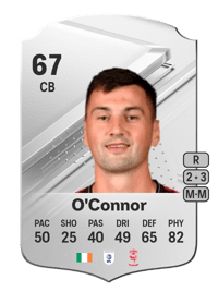 Paudie O'Connor Rare 67 OVR
