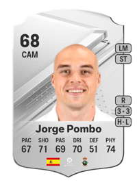 Jorge Pombo Rare 68 OVR