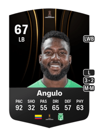 Álvaro Angulo CONMEBOL Libertadores 67 OVR