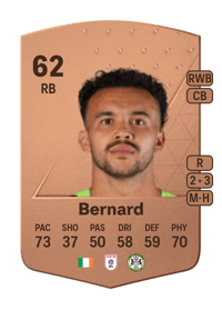 Dominic Bernard Common 62 OVR