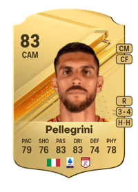 Lorenzo Pellegrini Rare 83 OVR