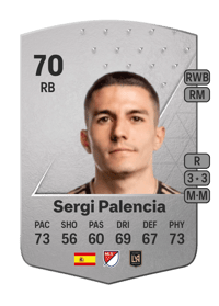 Sergi Palencia Common 70 OVR