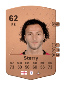 Jamie Sterry Common 62 OVR