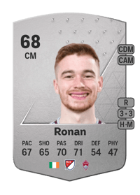 Connor Ronan Common 68 OVR