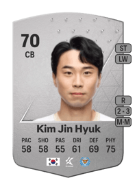 Kim Jin Hyuk Common 70 OVR