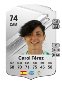 Carol Férez Rare 74 OVR
