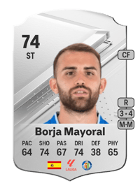 Borja Mayoral Rare 74 OVR