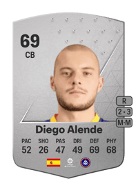 Diego Alende Common 69 OVR
