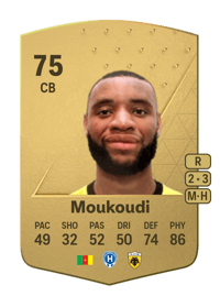 Harold Moukoudi Common 75 OVR