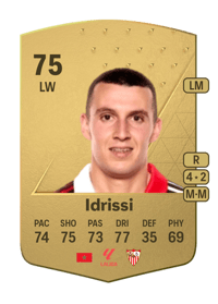 Oussama Idrissi Common 75 OVR