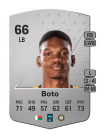 Kenji-Van Boto Common 66 OVR