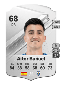 Aitor Buñuel Rare 68 OVR