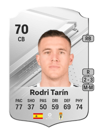 Rodri Tarín Rare 70 OVR