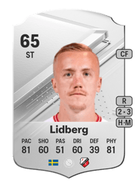 Isac Lidberg Rare 65 OVR