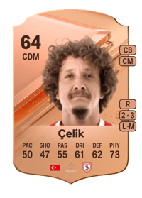 Osman Çelik Rare 64 OVR