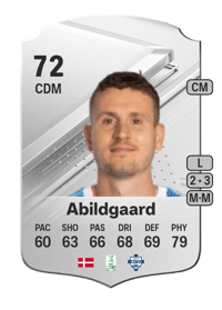 Oliver Abildgaard Rare 72 OVR