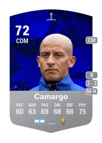 Alejandro Camargo CONMEBOL Sudamericana 72 OVR