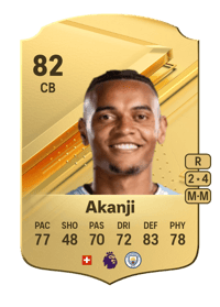 Manuel Akanji Rare 82 OVR