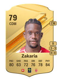 Denis Zakaria Rare 79 OVR
