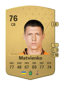 Mykola Matvienko Common 76 OVR