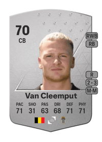 Jules Van Cleemput Common 70 OVR