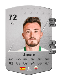 Josan Common 72 OVR