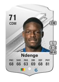 Tsiy-William Ndenge Rare 71 OVR