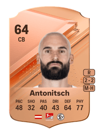 Nico Antonitsch Rare 64 OVR