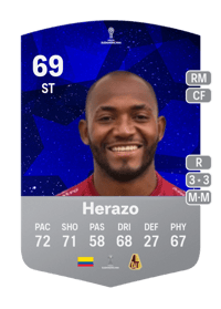 Diego Herazo CONMEBOL Sudamericana 69 OVR