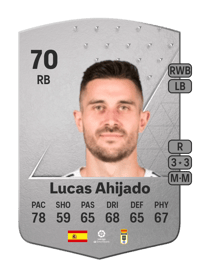 Lucas Ahijado Common 70 OVR