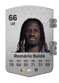 Romário Baldé Common 66 OVR
