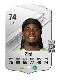 Lawrence Ati Zigi Rare 74 OVR