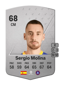 Sergio Molina Common 68 OVR