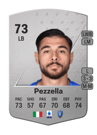 Giuseppe Pezzella Common 73 OVR