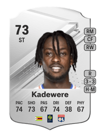 Tino Kadewere Rare 73 OVR