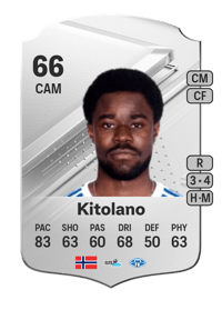 Eric Bugale Kitolano Rare 66 OVR