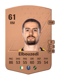 Zachary Elbouzedi Common 61 OVR