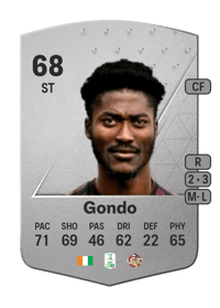 Cedric Diomandè Gondo Common 68 OVR