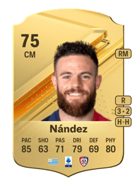 Nahitan Nández Rare 75 OVR