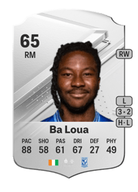 Adriel Ba Loua Rare 65 OVR