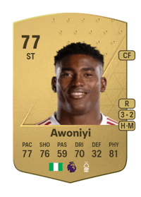 Taiwo Awoniyi Common 77 OVR