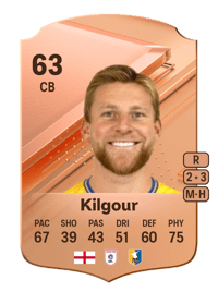 Alfie Kilgour Rare 63 OVR